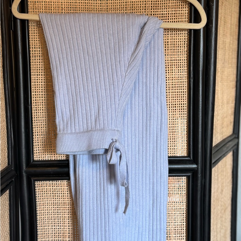 Ribbed Knit Lounge Pants
